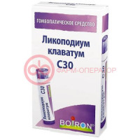 Ликоподиум клаватум с30 гранулы гомеопатические 4г