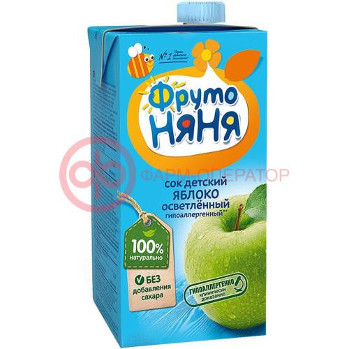 Фрутоняня нектар (сок) 500мл. яблоко осветл. б/сах.