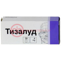 Тизалуд таблетки 4мг №30