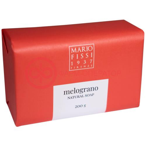 Марио фисси 1937 мыло 200г гранат
