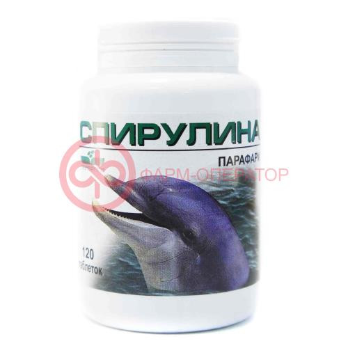 Спирулина-парафарм таблетки 350мг №120