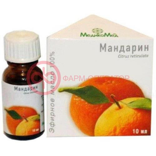 Медикомед масло эфирное 10мл мандарин Медикомед масло эфирное 10мл мандарин