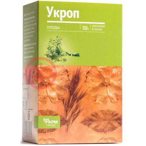 Укропа плоды фиточай 50г Укропа плоды фиточай 50г