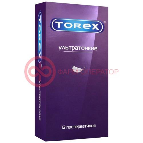 Торекс презервативы №12 ультратонкие Торекс презервативы №12 ультратонкие