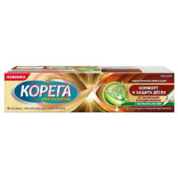 Корега проф крем для фиксации зубных протезов 40г комфорт и защита десен