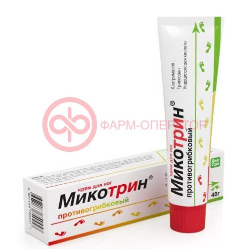 Микотрин крем для ног 40мл п/грибковый Микотрин крем для ног 40мл п/грибковый