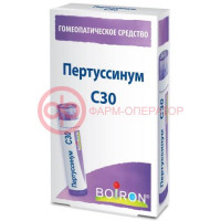 Пертуссинум с30 гранулы гомеопатические 4г монокомп препар животн происх