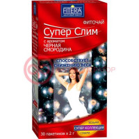 Супер слим фиточай 2г №30 черная смородина