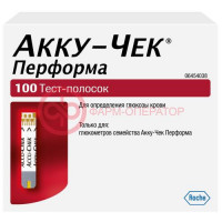 Акку-чек перформа тест-полоска №100 (50х2)