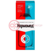 Нормомед сироп 50мг/мл 240мл в комплекте с мерным стаканчиком