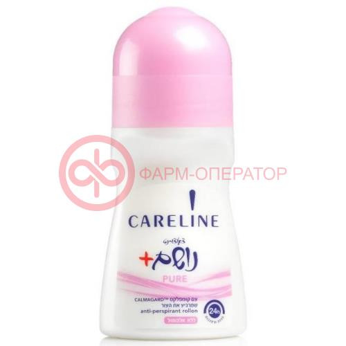 КАРЕЛАЙН ДЕЗОДОРАНТ А/ПЕРСПИРАНТ ШАРИК 75МЛ ПЮР  [CARELINE]