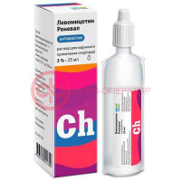 Левомицетин реневал раствор для наружного применения спиртовой 3% 25мл