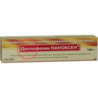 Диклофенак паноксен гель для наружного применения 10мг/г 100г