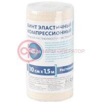 Интекс бинт эластичный компрессионный ср 10смх1,5м застежка