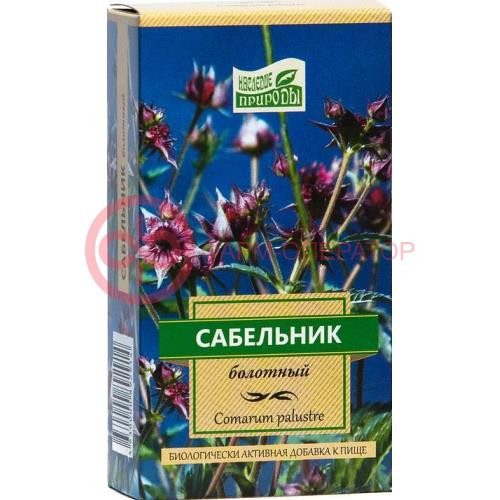 Наследие природы сабельник сырье растительное измельченное 50г болотный (бад)