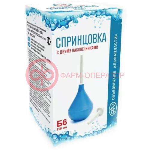 Альфапластик спринцовка пвх №6б 2 након Альфапластик спринцовка пвх №6б 2 након