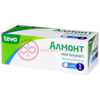 Алмонт таблетки жевательные 5мг №28