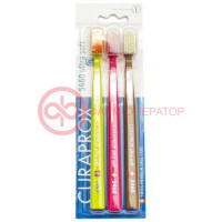 Курапрокс набор зубных щеток №3 ультрасофт 0,10мм /арт cs5460/3/