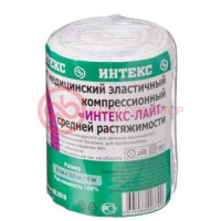 Интекс бинт эластичный компрессионный ср 8смх3м застежка