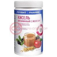 Леовит фарма кисель 400г витаминный с железом