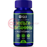 Джи эл эс мультивитамины 12 + 9 капсулы 420мг №60