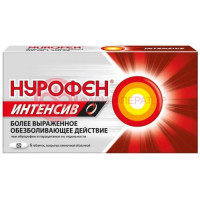 Нурофен интенсив таблетки покрытые пленочной оболочкой 200мг + 500мг №6