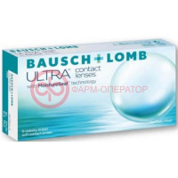 БАУШ ЭНД ЛОМБ УЛЬТРА ЛИНЗЫ КОНТАКТНЫЕ N6 -1,50 D 14,2 ВС 8,5  [BAUSCH&LOMB ULTRA]