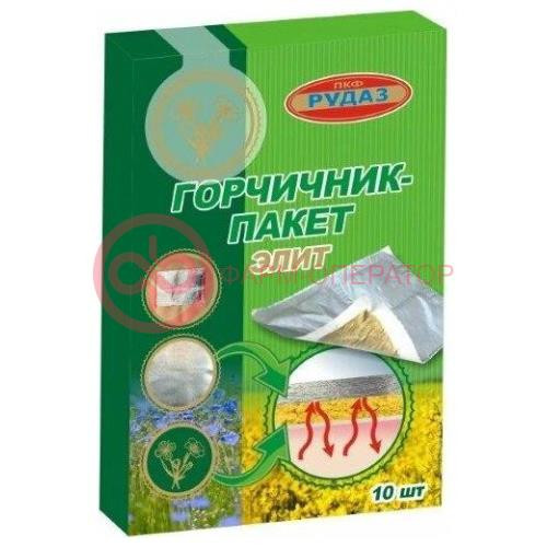 Рудаз пакет-горчичник №10 элит Рудаз пакет-горчичник №10 элит
