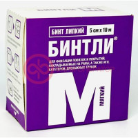 Бинтли-м бинт липкий проницаемый 5смх10м