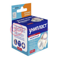 Унипласт лейкопластырь фиксирующий 5х500см неткан