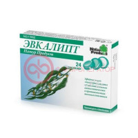 ЭВКАЛИПТ НАТУР ПРОДУКТ ПАСТ. 2,5Г №24 (БАД)