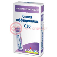Сепия оффициналис с30 гранулы гомеопатические 4г монокомп препар животн происх