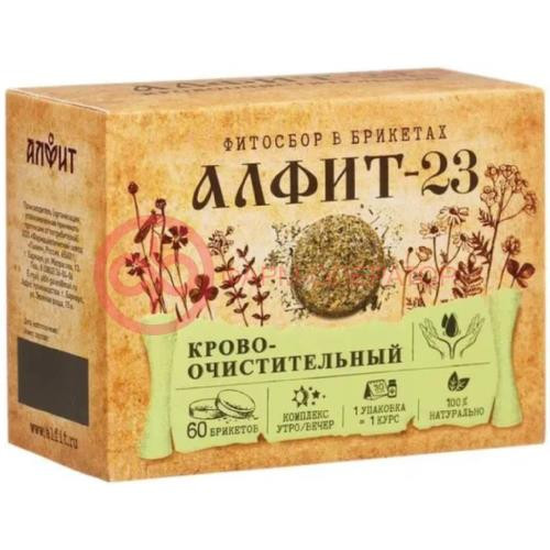 Алфит-23 кровоочистительный фитосбор 120г Алфит-23 кровоочистительный фитосбор 120г