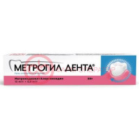 Метрогил дента гель стоматологический 20г