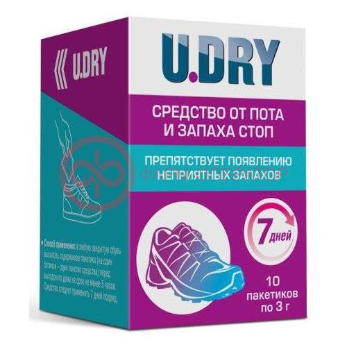 У драй дезодорант для ног 3г №10