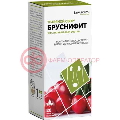 Здравсити бруснифит сбор травяной 2г №20