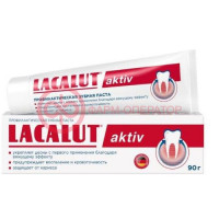 Лакалют актив зубная паста 90г