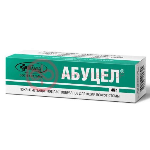 Абуцел покрытие пастообразное 45г вокруг стомы Абуцел покрытие пастообразное 45г вокруг стомы