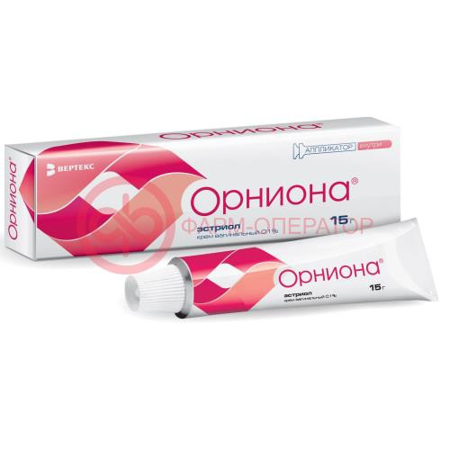 Орниона крем вагинальный 0,1% 15г в комплекте с аппликатором Орниона крем вагинальный 0,1% 15г в комплекте с аппликатором