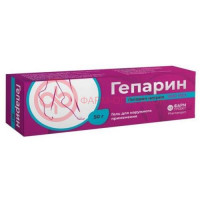Гепарин гель для наружного применения 1000ме/г 50г