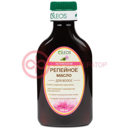 Олеос репейное масло 100мл