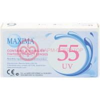 МАКСИМА 55 UV ЛИНЗЫ КОНТАКТНЫЕ №6 -6,50 D 14.2 ВС 8,6  [MAXIMA 55 UV]
