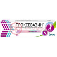 Троксевазин гель для наружного применения 2% 40г