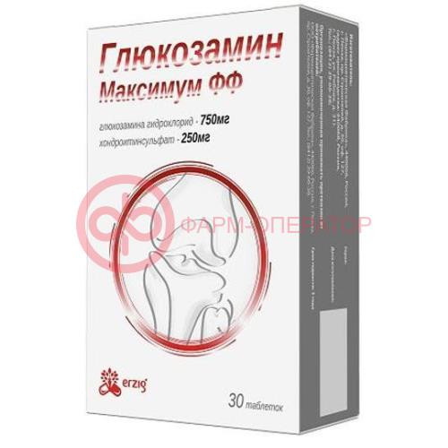 Глюкозамин максимум фф таблетки №30 Глюкозамин максимум фф таблетки №30