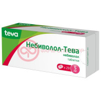 Небиволол-тева таблетки 5мг №28
