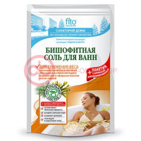 Фито санаторий дома соль для ванн 530г бишофитная д/снижения веса