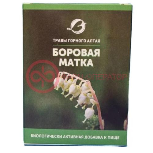 Травы горного алтая боровая матка фиточай 30г Травы горного алтая боровая матка фиточай 30г