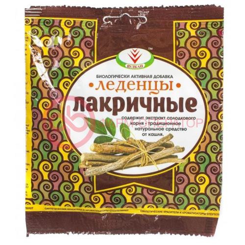 Леденцы лакричные 50г. /вулкан/ Леденцы лакричные 50г. /вулкан/
