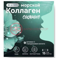 Биофорте коллаген морской порошок №15 с вит с и гиалуроновой к-той
