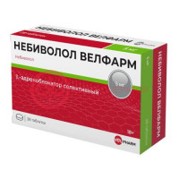 Небиволол велфарм таблетки 5мг №28